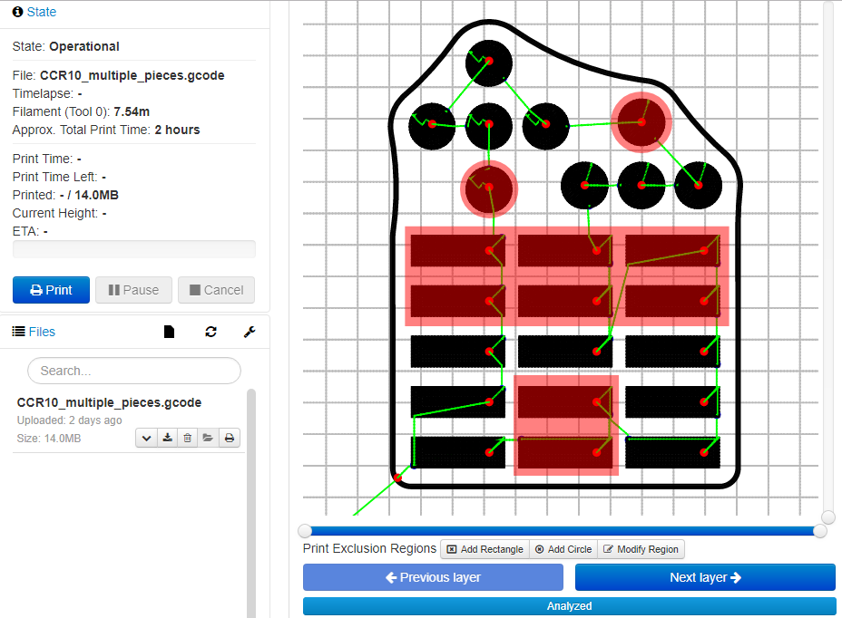 What causes a regular GCODE X+Y+E command to be considered unknown? - Get  Help - OctoPrint Community Forum