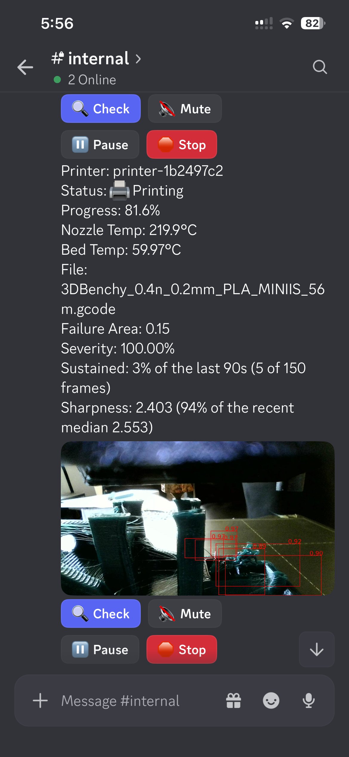 Discord remote control
