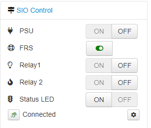 SIO Control Side bar example